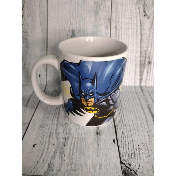 DC Comics | Toys | 203 Dc Comics Monogram International Batman Coffee Cup  Rare Blue Black | Poshmark